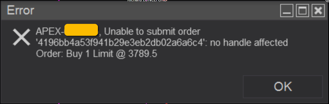 Error Messages and How To Fix Them – Apex Trader Funding